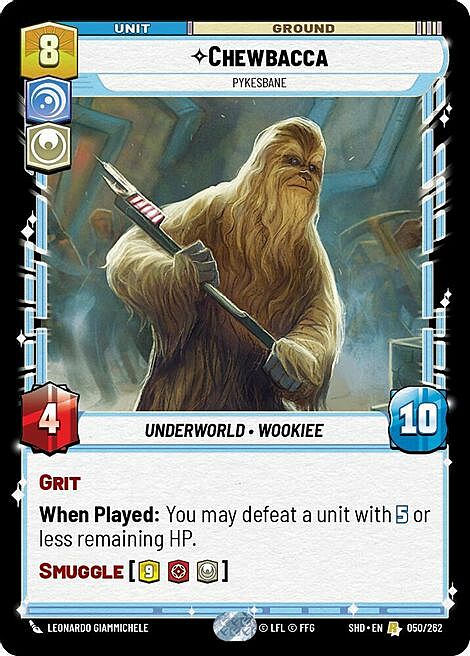 Chewbacca, FLAGELLO DEI PYKE Card Front