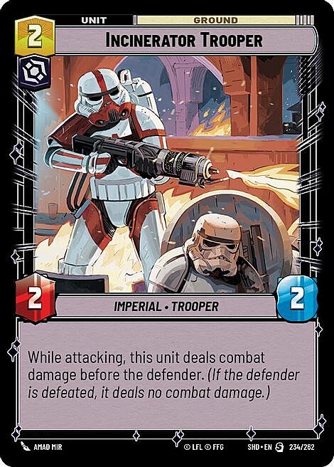 Incinerator Trooper Card Front