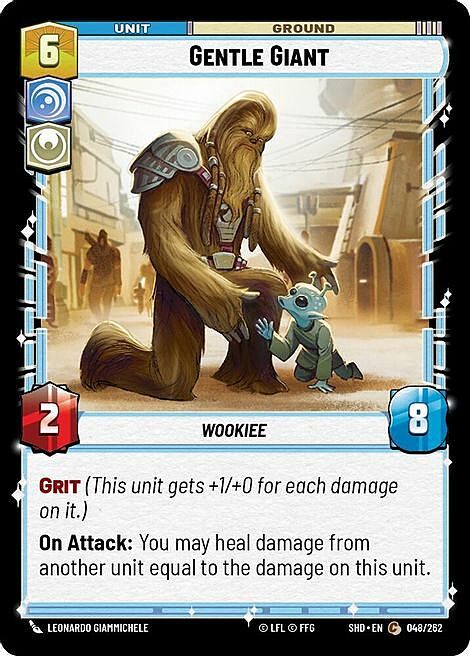 Gentle Giant Card Front