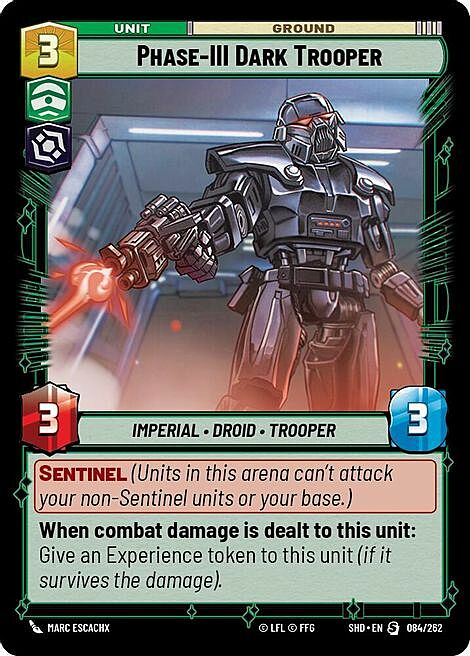 Phase-III Dark Trooper Card Front