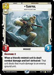 Tarfful, Jefe tribal de Kashyyyk