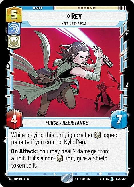 Rey - Keeping the Past Card Front