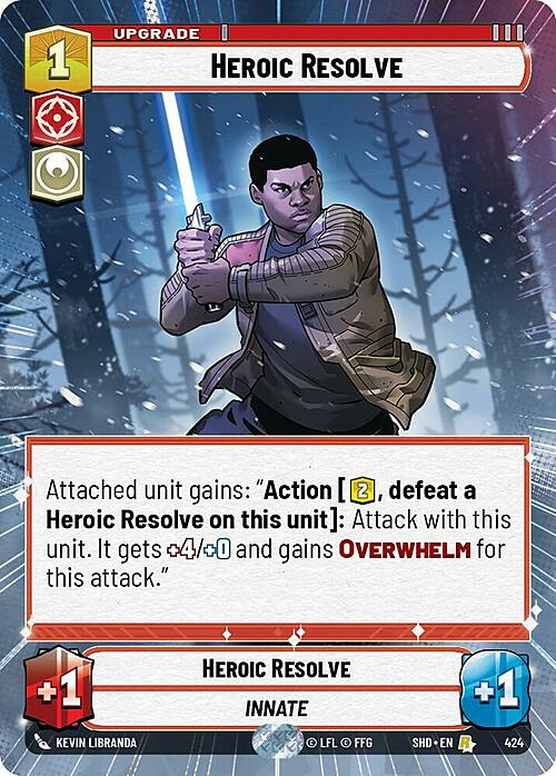 Heroic Resolve Card Front