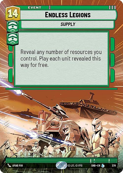 Endless Legions Card Front