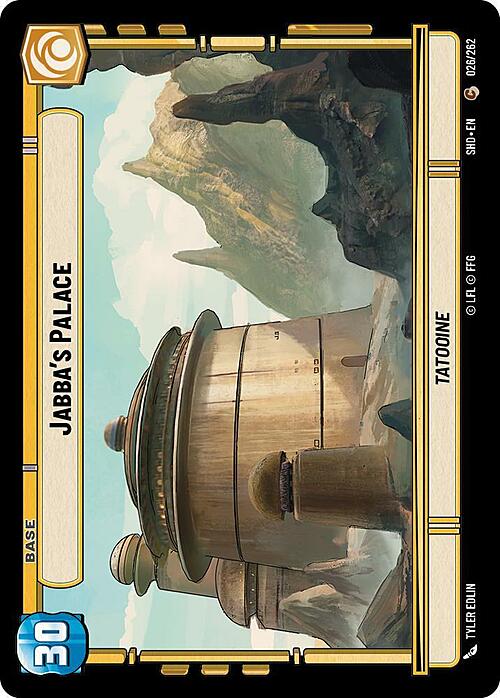 Jabba's Palace // Shield Card Front