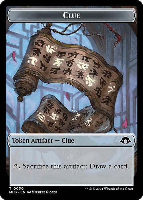 Clue // Phyrexian Germ Card Front