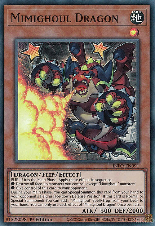 Mimighoul Dragon Card Front