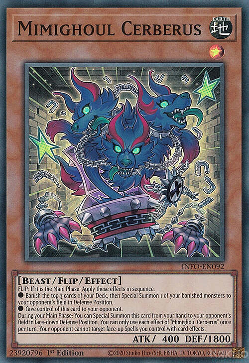 Mimighoul Cerberus Card Front