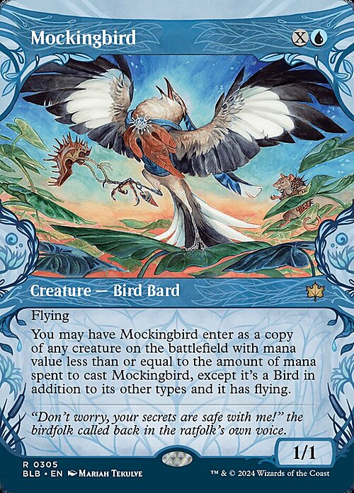 Mockingbird Card Front