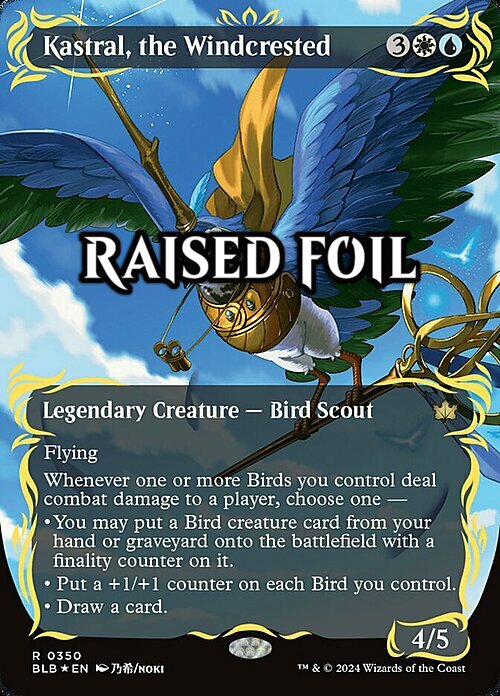 Kastral, the Windcrested Card Front