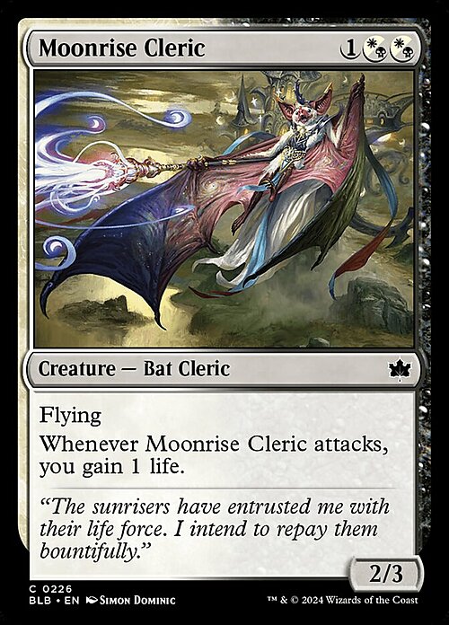 Moonrise Cleric Card Front