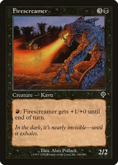 Firescreamer Card Front