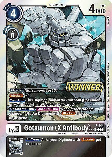 Gotsumon (X Antibody) Card Front