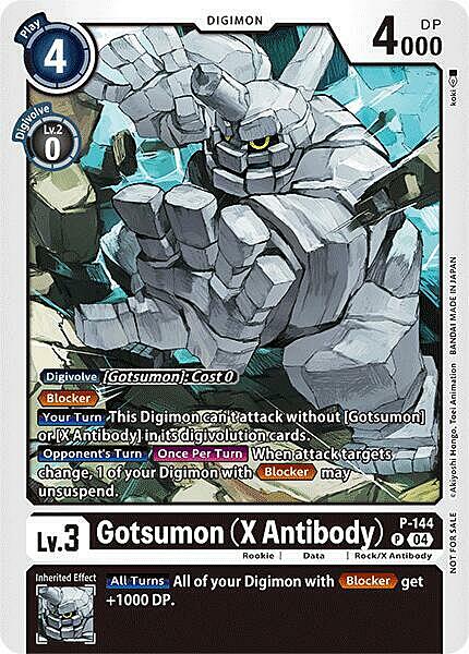 Gotsumon (X Antibody) Card Front