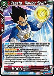 Vegeta, Warrior Spirit