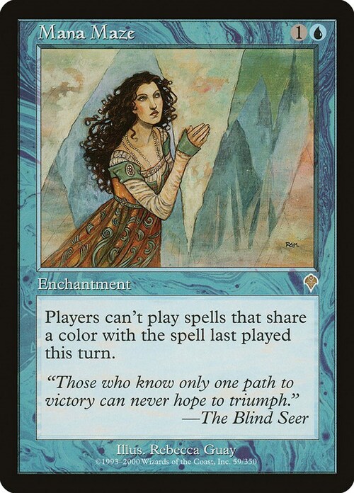 Mana Maze Card Front