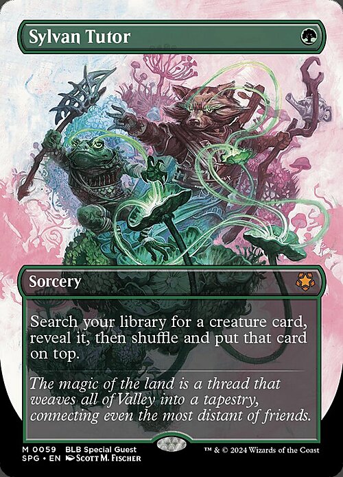 Sylvan Tutor Card Front