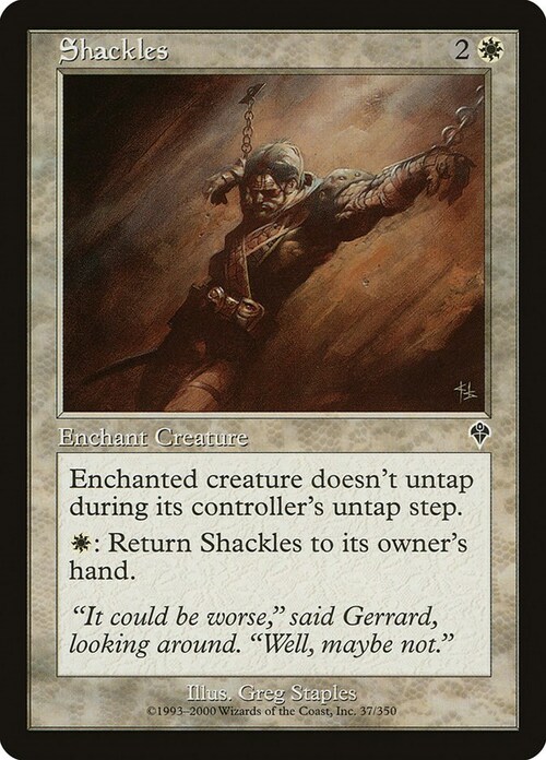 Shackles Card Front