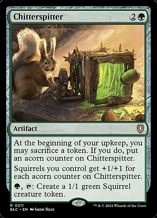 Chitterspitter Card Front