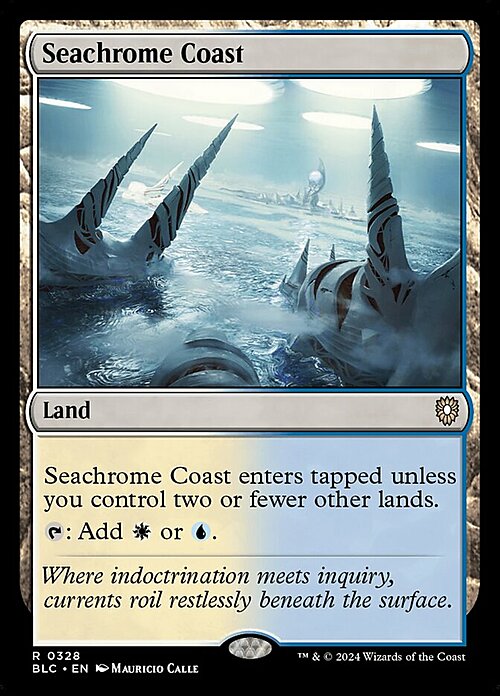 Seachrome Coast Card Front