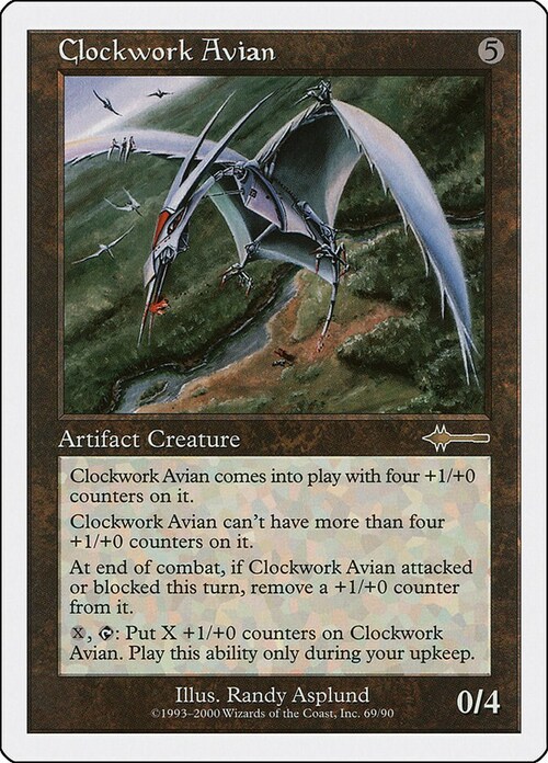 Clockwork Avian Card Front