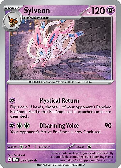 Sylveon Card Front