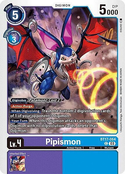 Pipismon Card Front