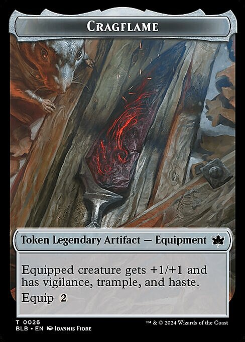 Intrepid Rabbit // Cragflame Card Front