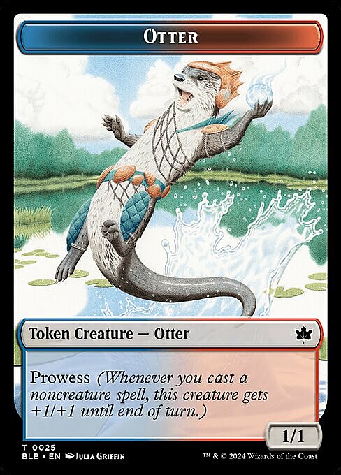 Otter // Intrepid Rabbit Card Front