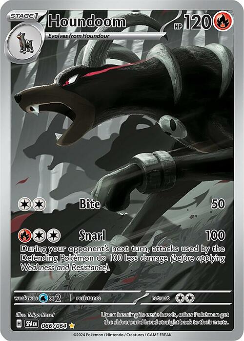 Houndoom Card Front