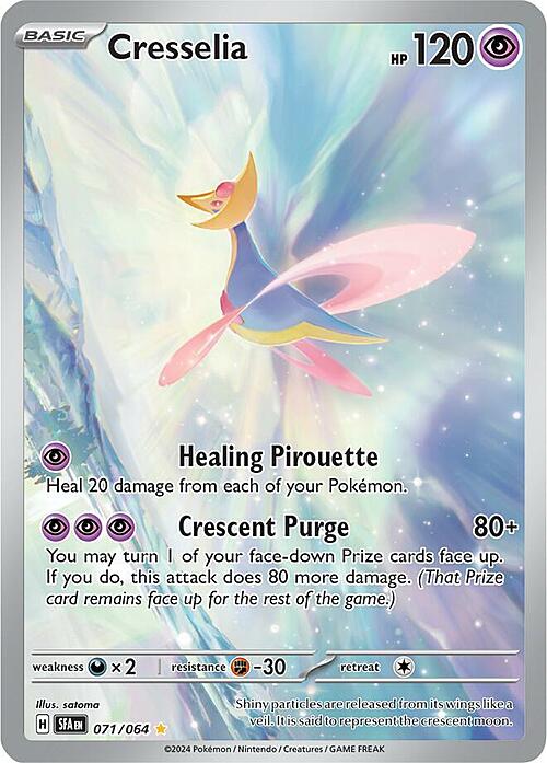 Cresselia Card Front