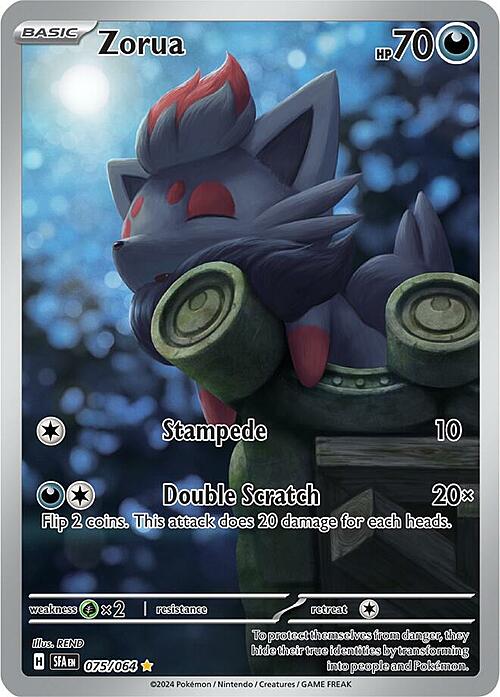 Zorua Card Front