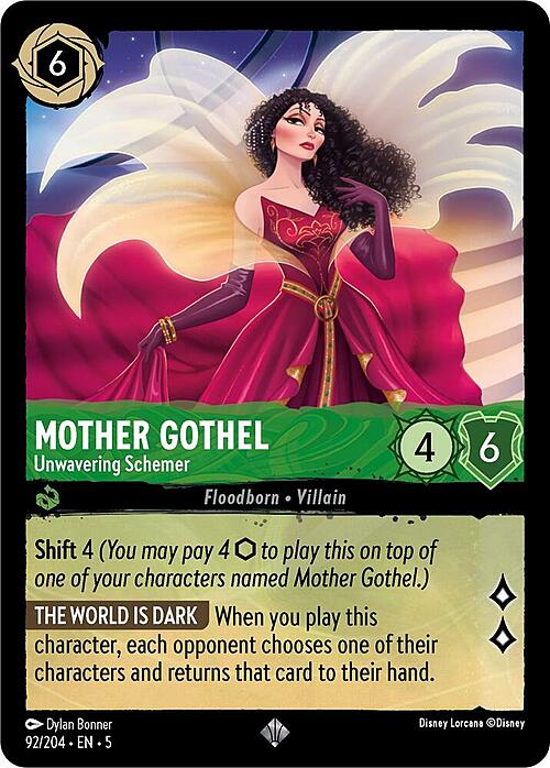 Madre Gothel - Complottatrice Indefessa Card Front