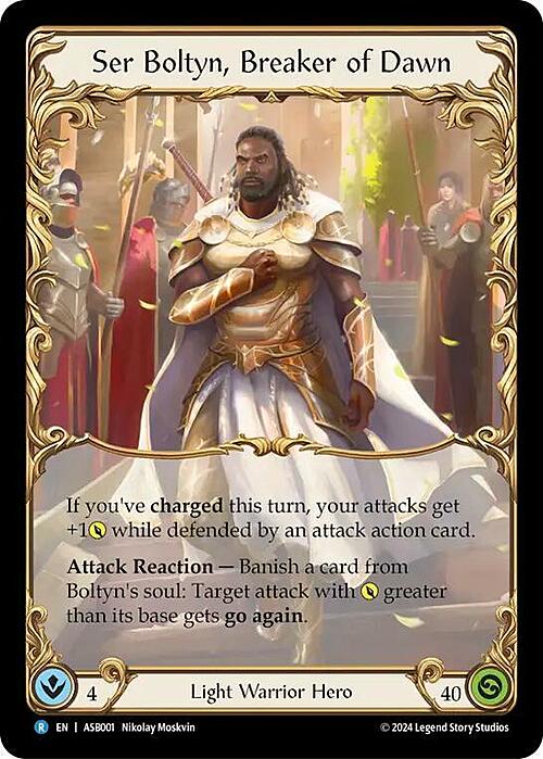 Ser Boltyn, Breaker of Dawn Card Front