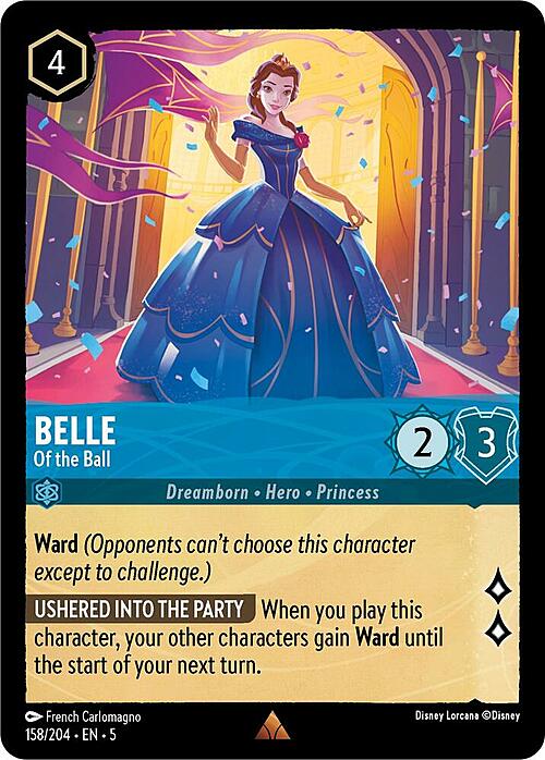 Belle - Of the Ball Card Front