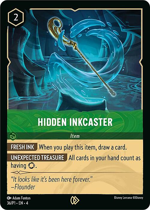 Hidden Inkcaster Card Front