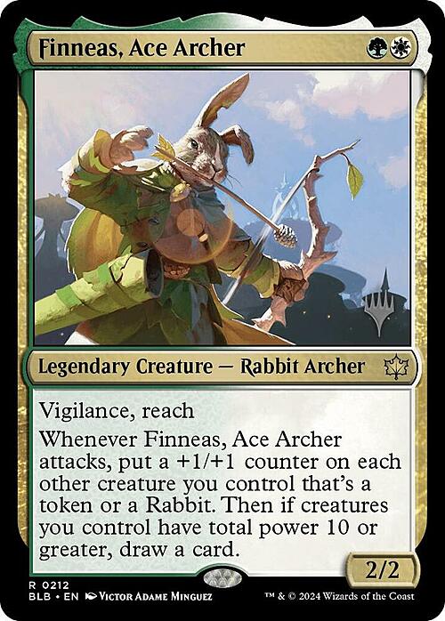 Finneas, Ace Archer Card Front