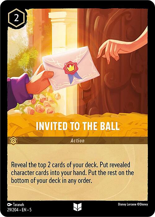 Invited to the Ball Card Front