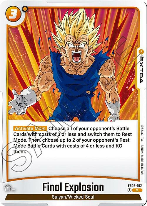 Final Explosion Card Front