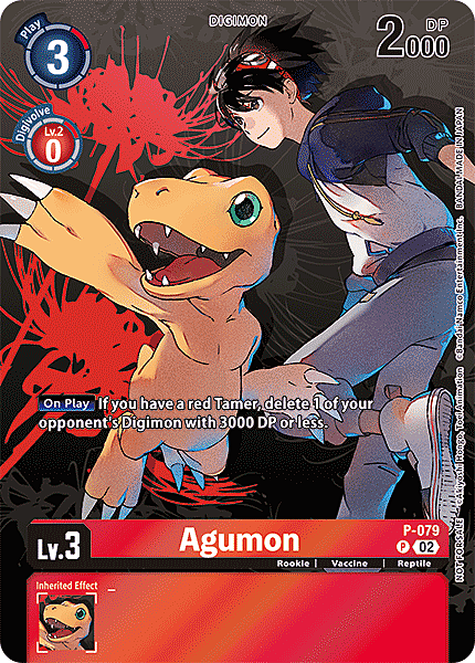 Agumon Card Front