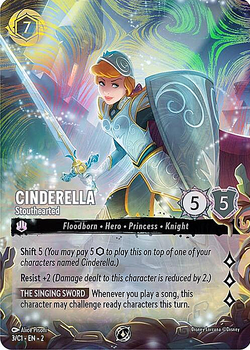 Cinderella - Stouthearted Card Front