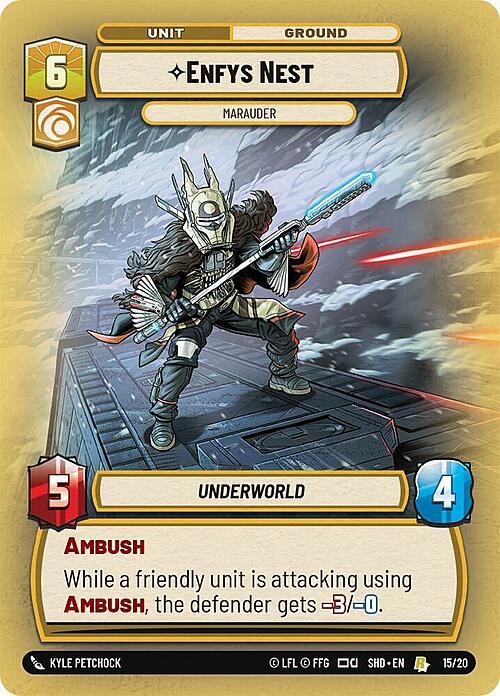 Enfys Nest - Marauder Card Front