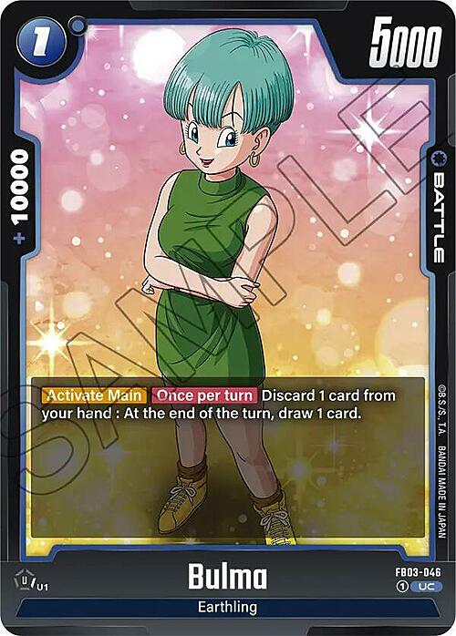 Bulma Card Front