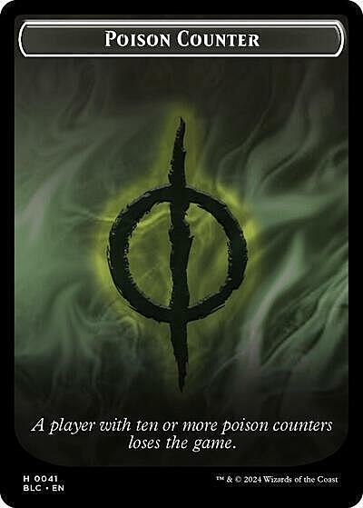 Poison Counter // Rabbit Card Front