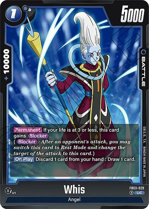 Whis Card Front