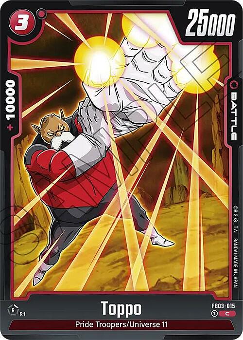 Toppo Card Front