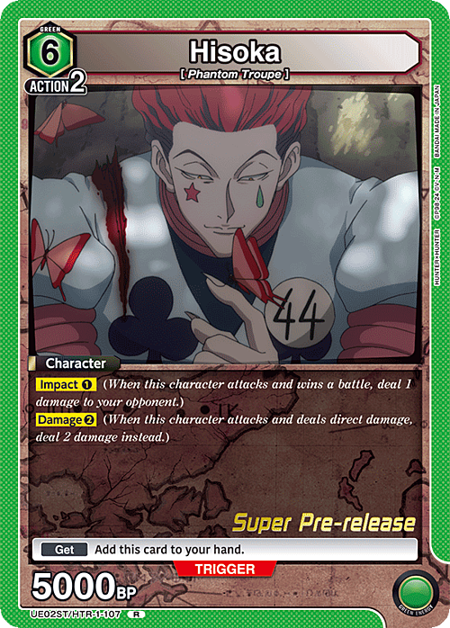 Hisoka Card Front