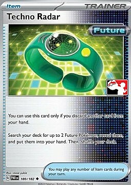 Techno Radar Card Front