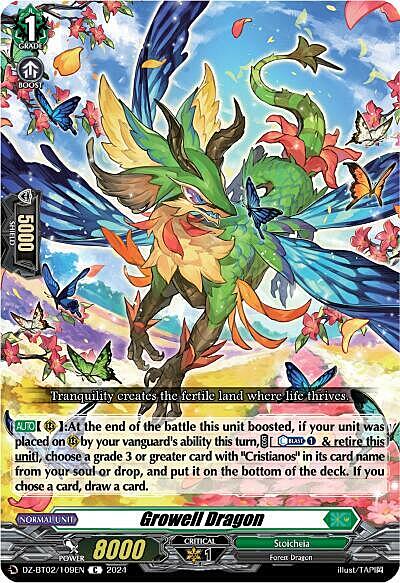 Growell Dragon Card Front