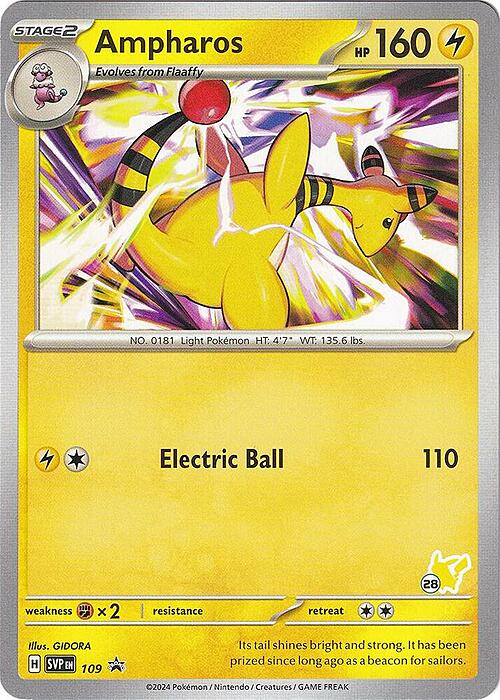 Ampharos Card Front